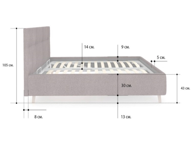 Кровать Bella