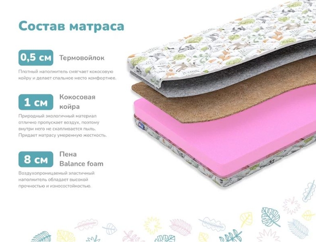 Детский матрас Dimax Сорванец