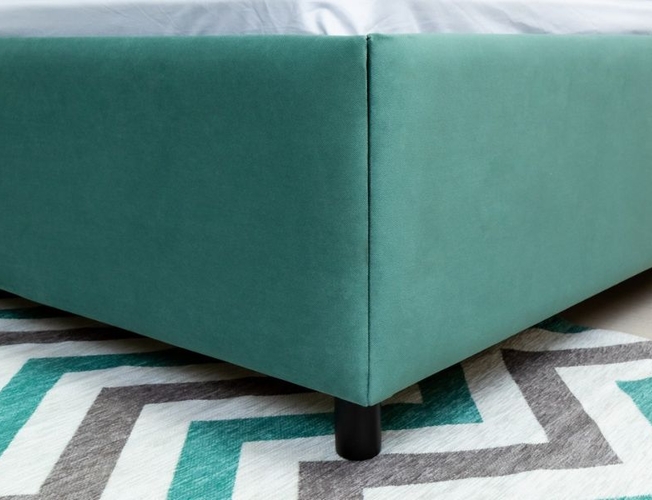 Кровать Next Life 1 в ткани, Кровать Next Life 1 в ткани, микрофибра Diva мята