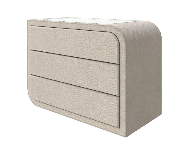 Комод Luna Велюр (Ultra Песочный)