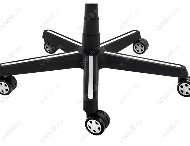 Игровое кресло Record белое/черное (Арт. 11483)