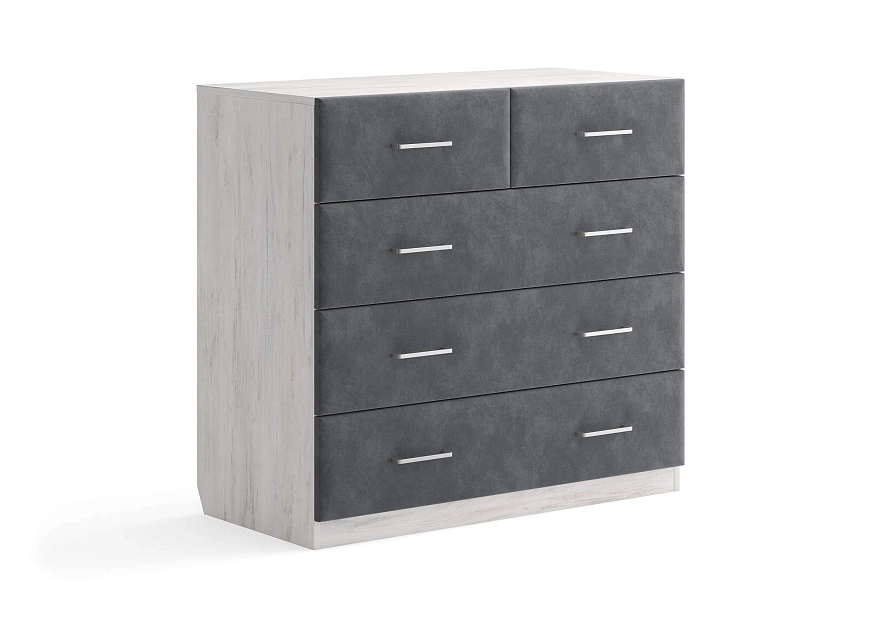 Комод Tomas (ясмунд)/серый микровелюр